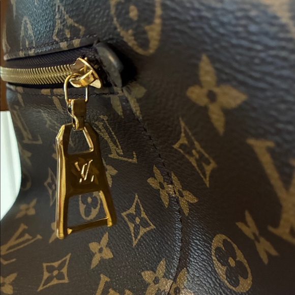 Louis Vuitton Brown Monogram Hobo Bag, crossbody option, Melie discontinued. - Picture 4 of 16
